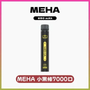 MEHA拋棄式7000口（小黑條）