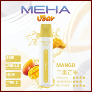 魅嗨MEHA VBar小白條 8500口大容量 一次性拋棄式電子煙【三重芒果】