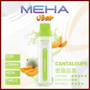 魅嗨MEHA VBar小白條 8500口大容量 一次性拋棄式電子煙【密語瓜香】